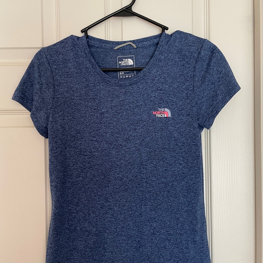 The North Face Heathered Blue Tee